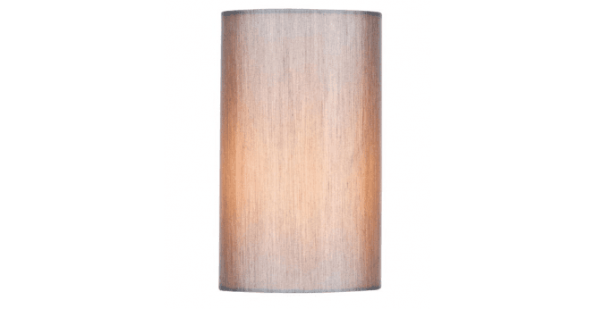 Där Lighting Tico Grey Cotton Cylinder Shade 13cm