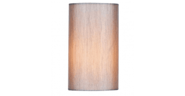 Tico Grey Cotton Cylinder Shade 13cm