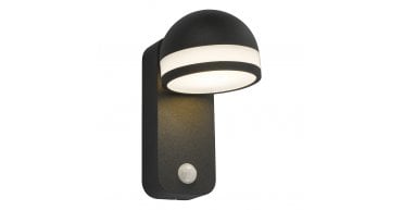 Tien Outdoor Wall Light Adjustable Head Anthracite Sensor IP65 LED