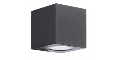 Tiva Outdoor Wall Light Matt Black IP54
