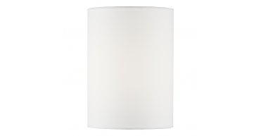 Tuscan Ivory Cotton Cylinder Shade 13cm