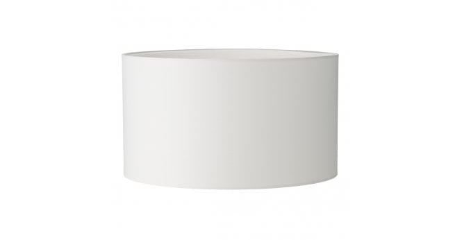 Där Lighting Tuscan Ivory Cotton Drum Shade 30cm