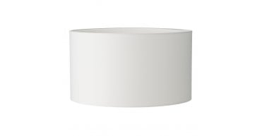Tuscan Ivory Cotton Drum Shade 30cm