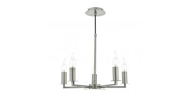 Tyler 5lt Pendant Satin Nickel Fitting Only