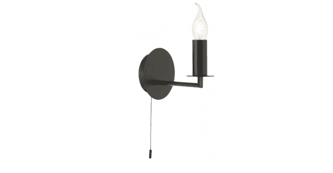 Där Lighting Tyler Wall Light Matt Black Bracket Only