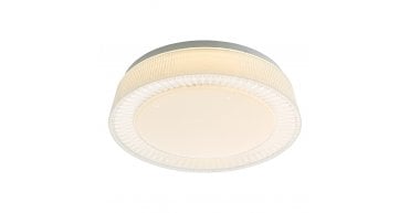 Udell Flush White Acrylic LED