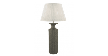 Ulyana Ivory Faux Silk Pleated Shade 40cm