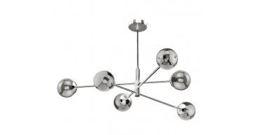 Vignette 6 Light Pendant Polished Chrome Fitting Only