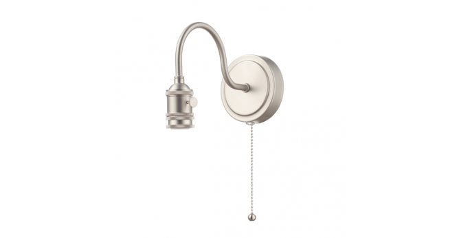 Där Lighting Wall Light Antique Chrome Bracket Only