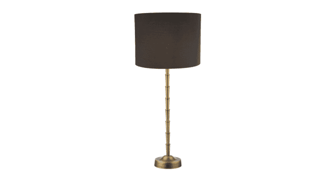 Där Lighting Wyman Large Rechargeable Table Lamp Antique Brass Base Only LED
