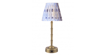 Wyman Rechargeable Table Lamp Matt Antique Brass Base Only LED