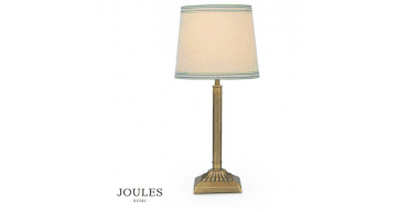 Joules Buscot Table Lamp Matt Antique Brass With Shade