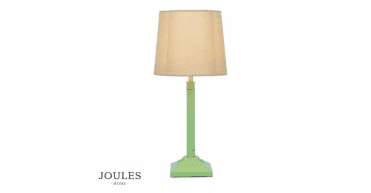 Joules Buscot Table Lamp Matt Green With Shade