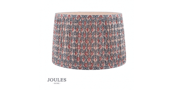 Dar Lighting Joules Folly Multi Coloured Cotton Tapered Drum Shade 40cm