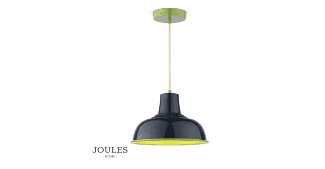 Dar Lighting Joules Hatfield Pendant Blue and Green