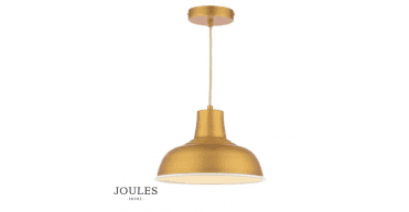 Joules Hatfield Pendant Matt Antique Brass