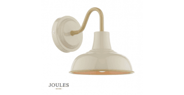 Joules Hatfield Wall Light Gloss Taupe