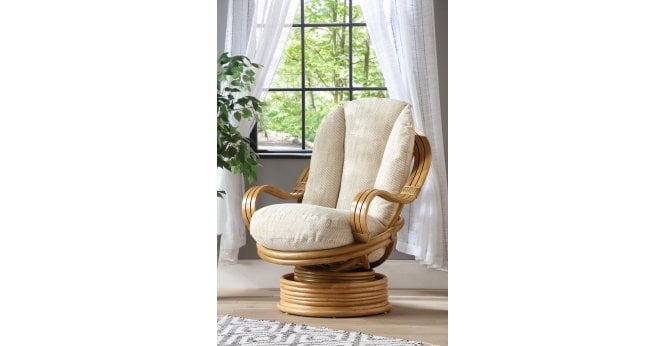 Desser & Co  Bali Laminated Swivel Rocker