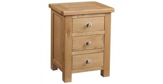 Devonshire Appleby 3 Drawer Bedside