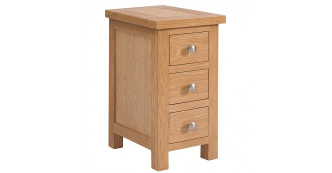Devonshire Appleby Compact 3 Drawer Bedside