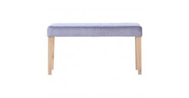 Ashbury 90cm Bench in Graphite
