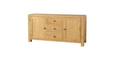 Curve 2 Door 3 Drawer Sideboard