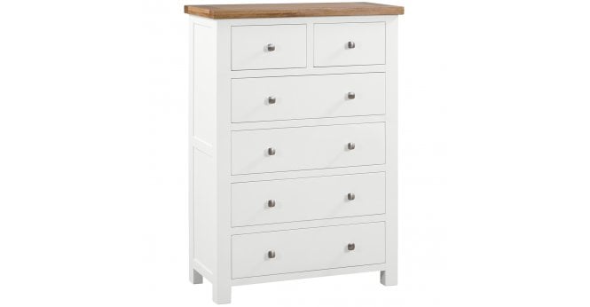Devonshire Lundy Ivory 2 Over 4 Chest