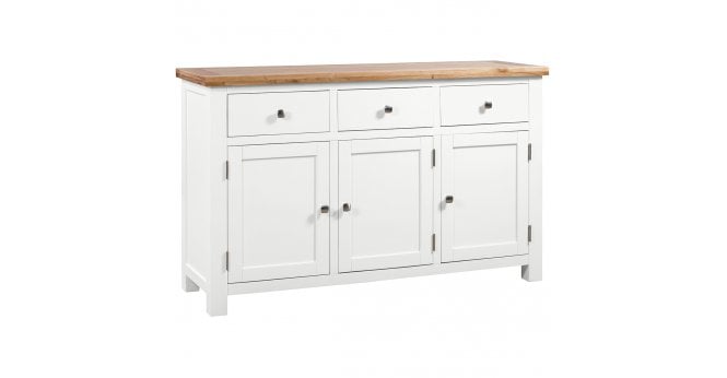 Devonshire Lundy Ivory 3 Door Sideboard