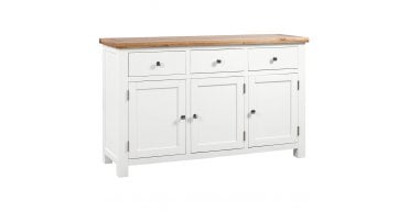 Lundy Ivory 3 Door Sideboard