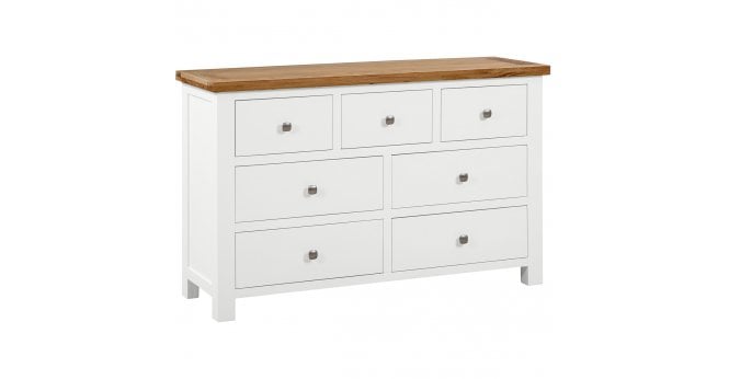 Devonshire Lundy Ivory 3 Over 4 Chest