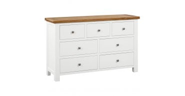 Lundy Ivory 3 Over 4 Chest