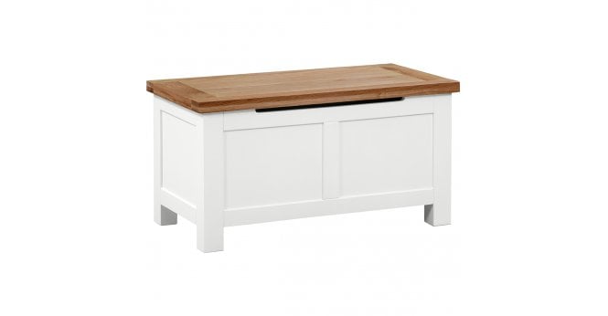 Devonshire Lundy Ivory Blanket Box