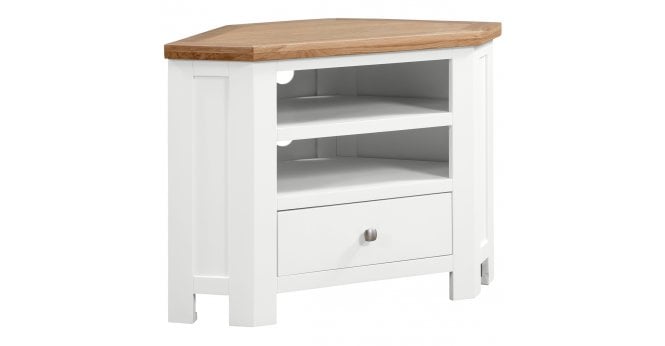Devonshire Lundy Ivory Corner TV Unit