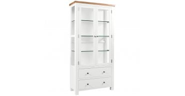 Lundy Ivory Display Cabinet