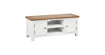 Lundy Ivory Large TV Unit