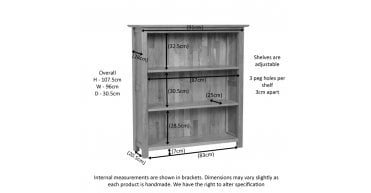 Nimbus 3' Bookcase