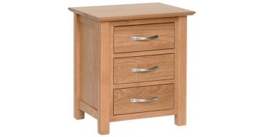 Nimbus 3 Drawer Bedside