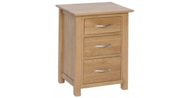 Nimbus 3 Drawer High Bedside
