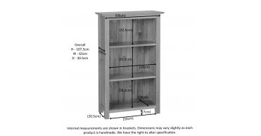 Nimbus 3' Narrow Bookcase