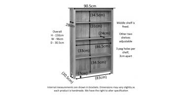 Nimbus 5' Bookcase