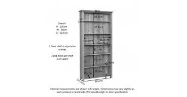 Nimbus 6' Bookcase
