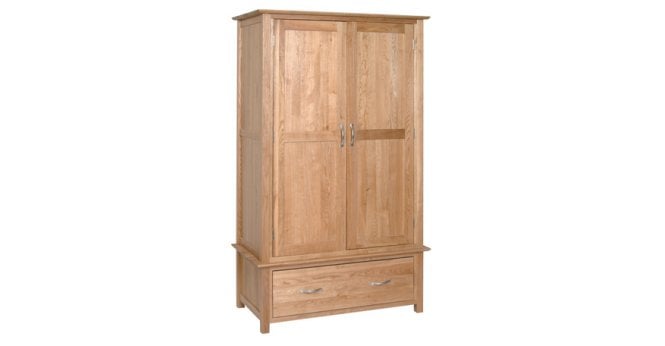 Devonshire Nimbus Double Wardrobe With 1 Drawer