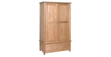 Nimbus Double Wardrobe With 1 Drawer