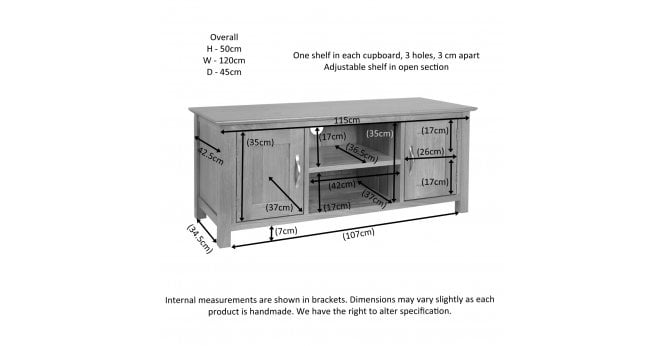 Devonshire Nimbus Large TV Cabinet