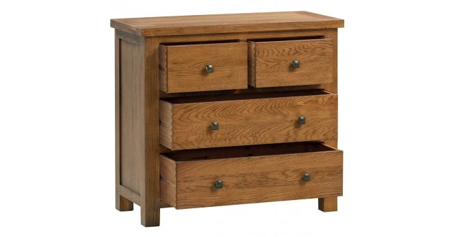 Devonshire Rustic Oak 2 + 2 Chest