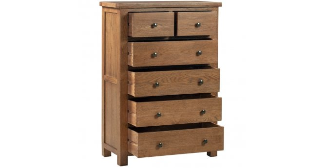 Devonshire Rustic Oak 2 + 4 Chest