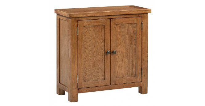 Devonshire Rustic Oak 2 Door Cabinet