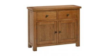 Rustic Oak 2 Door Sideboard