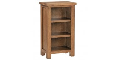 Rustic Oak Small Bookcase