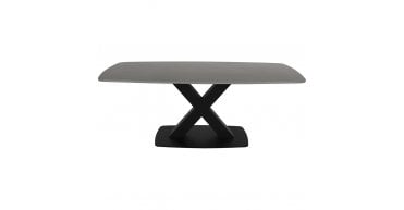 Vernal Coffee Table - In Grey Stone